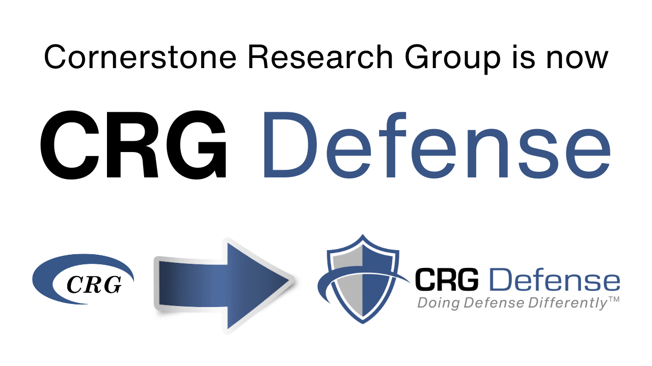 CRG is now CRG Defense