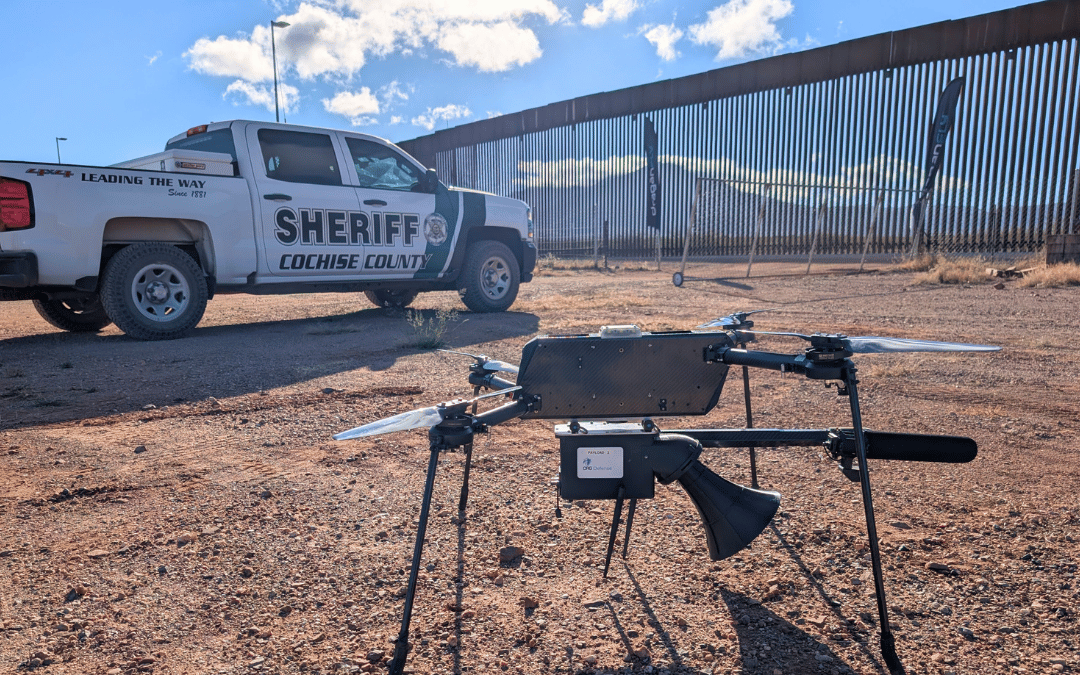 CRG Defense AeroVox communications platform demonstrated at U.S. border